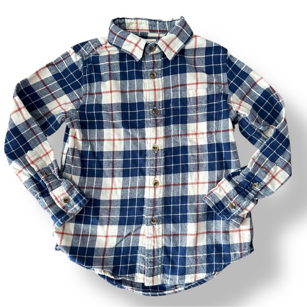 Crewcuts | Plaid Flannel Button Down Shirt (5)